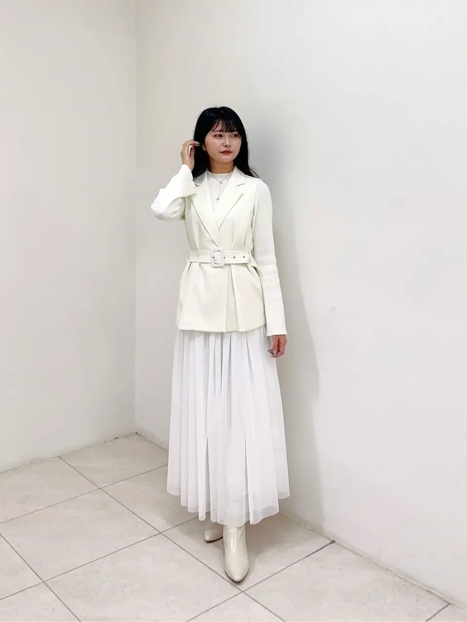 GRACE CONTINENTAL MORITA AI コーディネート画像