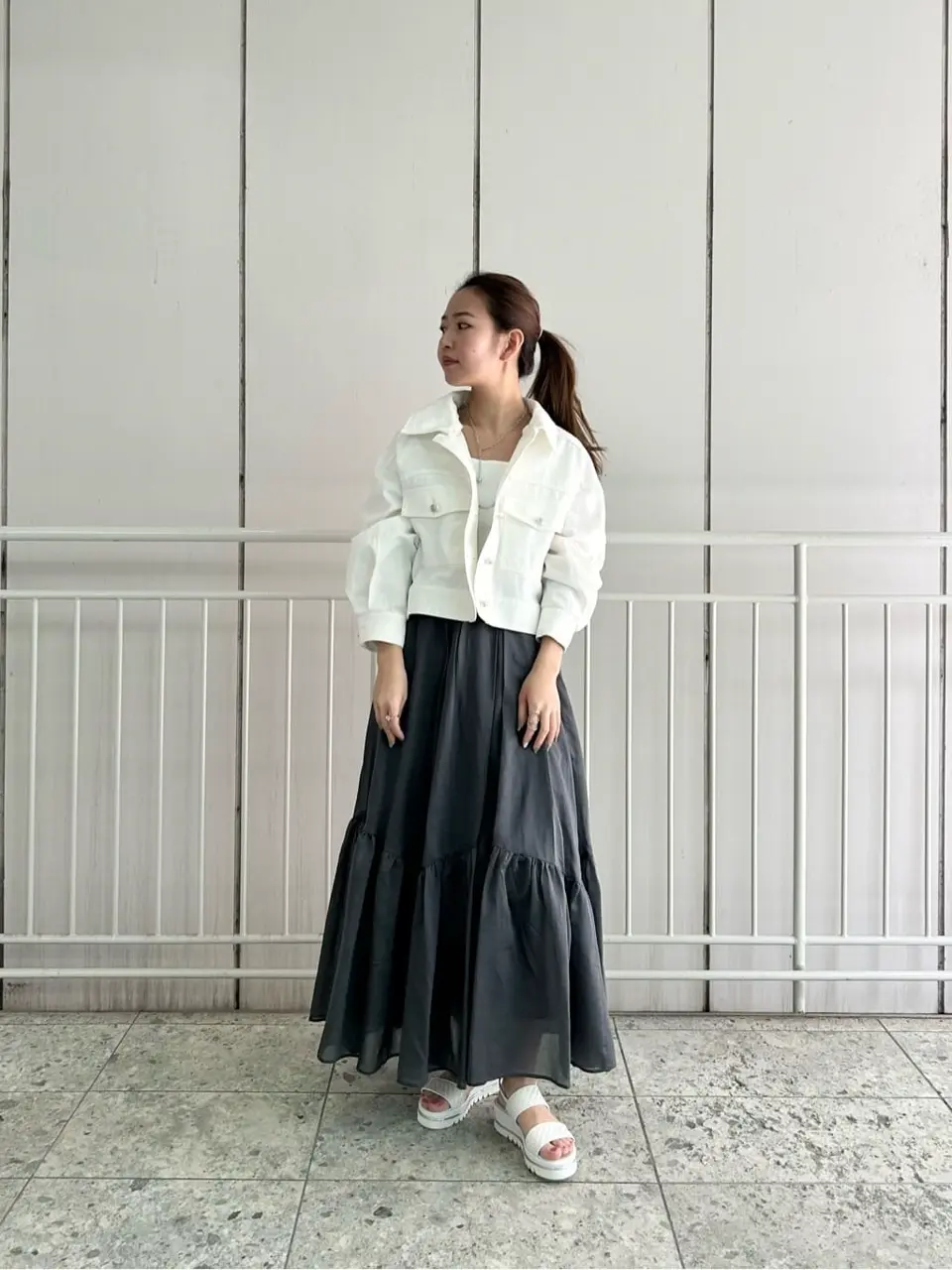 GRACE CONTINENTAL 加藤   恵理奈 コーディネート画像