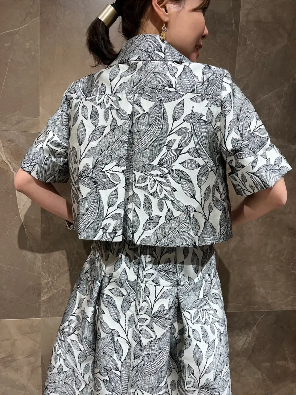 GRACE CONTINENTAL 穐山　香織 コーディネート画像