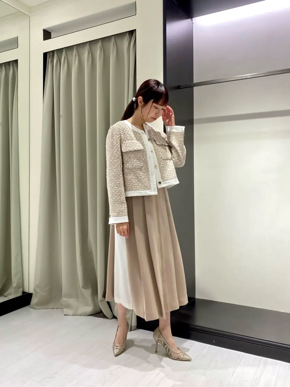 GRACE CONTINENTAL Abe コーディネート画像