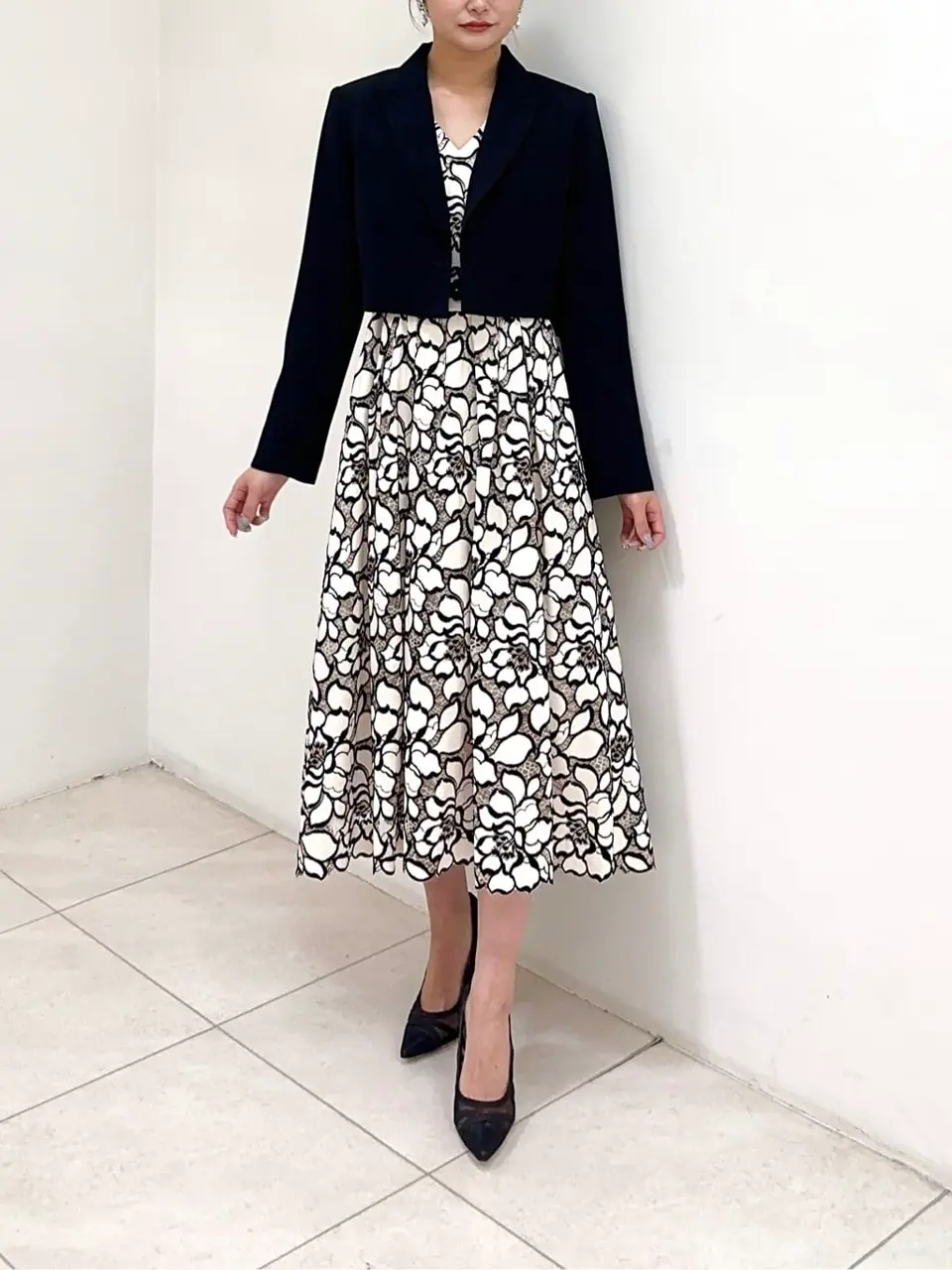 GRACE CONTINENTAL MORITA AI コーディネート画像