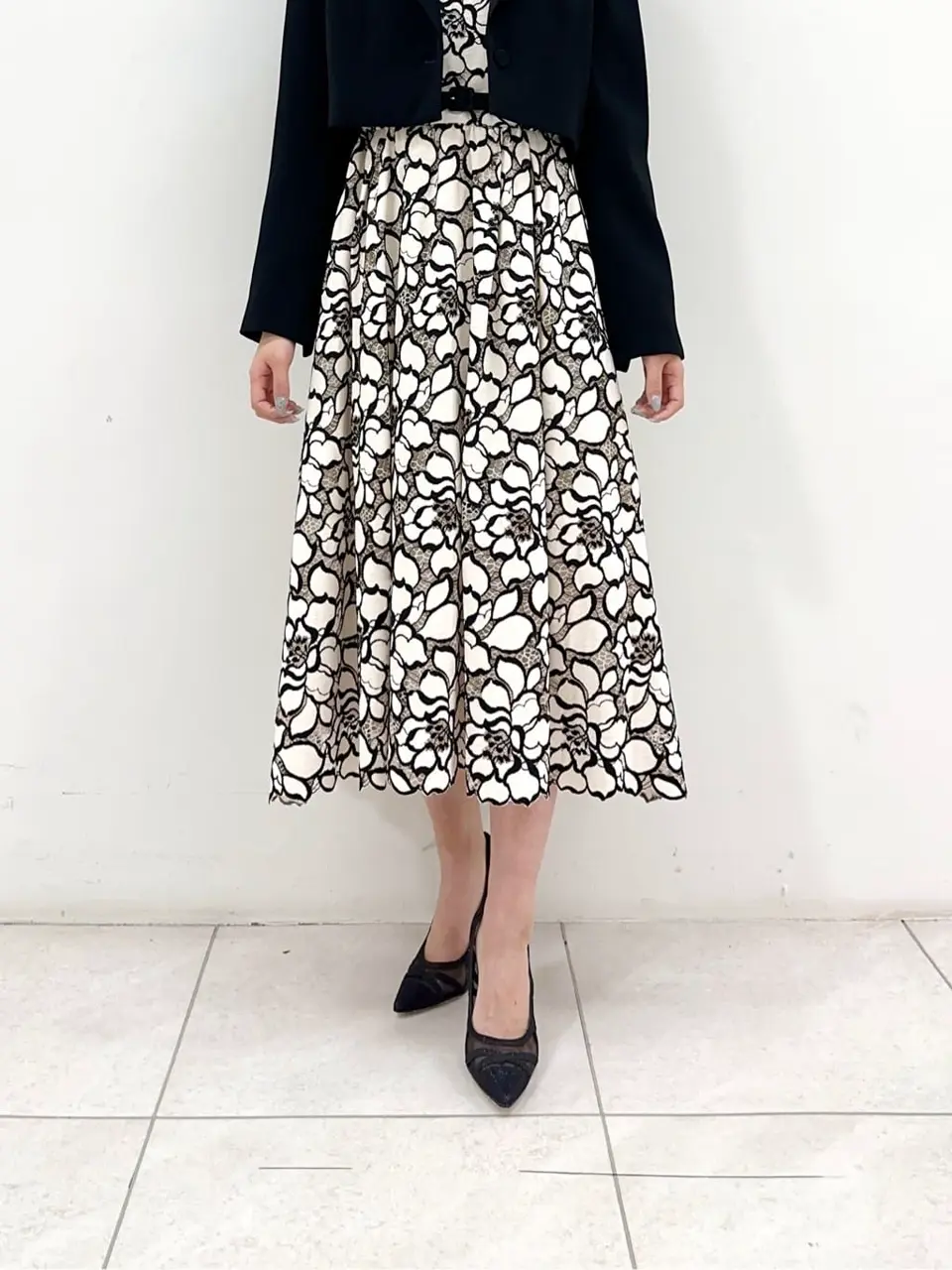 GRACE CONTINENTAL MORITA AI コーディネート画像