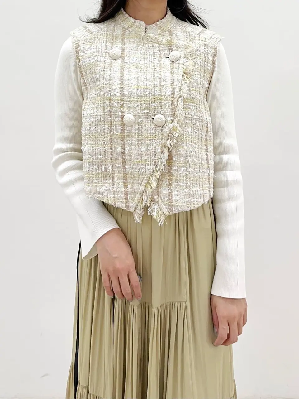 GRACE CONTINENTAL MORITA AI コーディネート画像