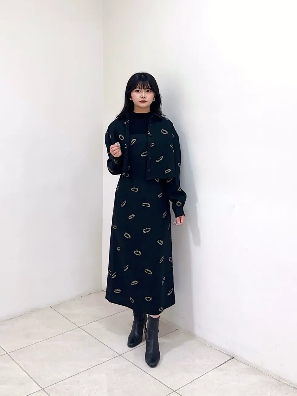 GRACE CONTINENTAL MORITA AI コーディネート画像