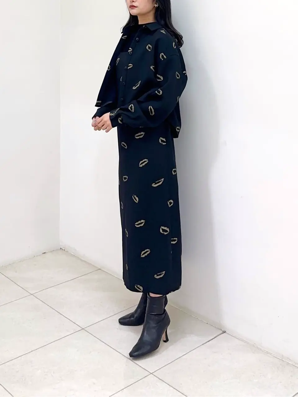 GRACE CONTINENTAL MORITA AI コーディネート画像