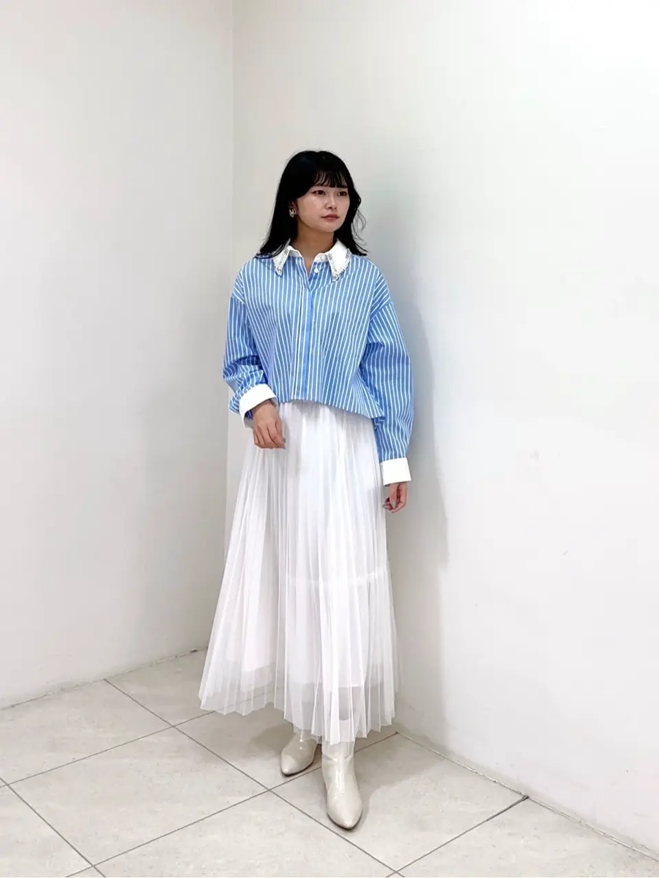 GRACE CONTINENTAL MORITA AI コーディネート画像