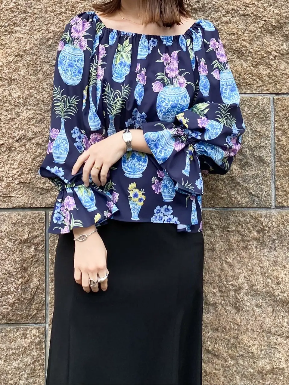 GRACE CONTINENTAL 古川温子 コーディネート画像