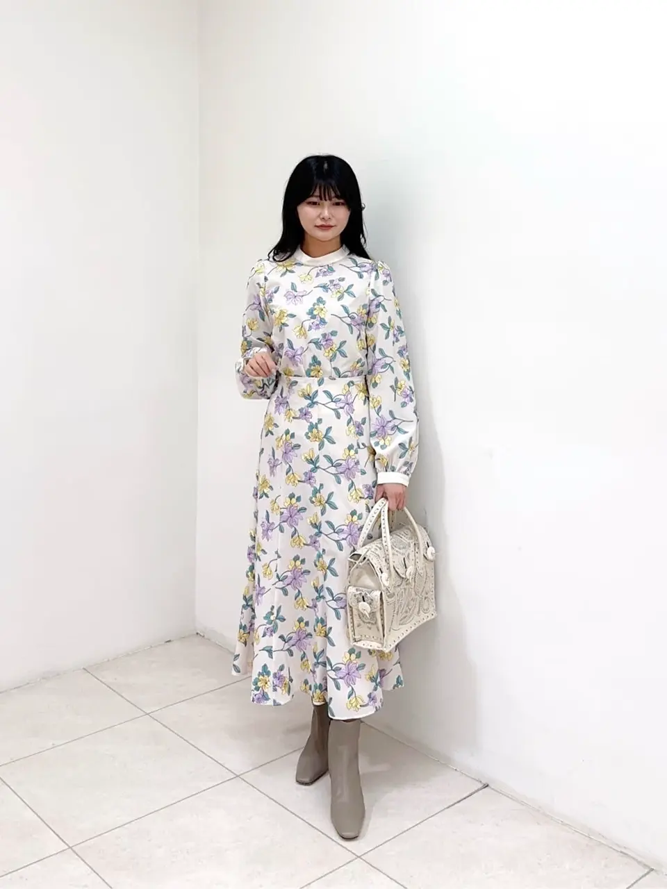 GRACE CONTINENTAL MORITA AI コーディネート画像