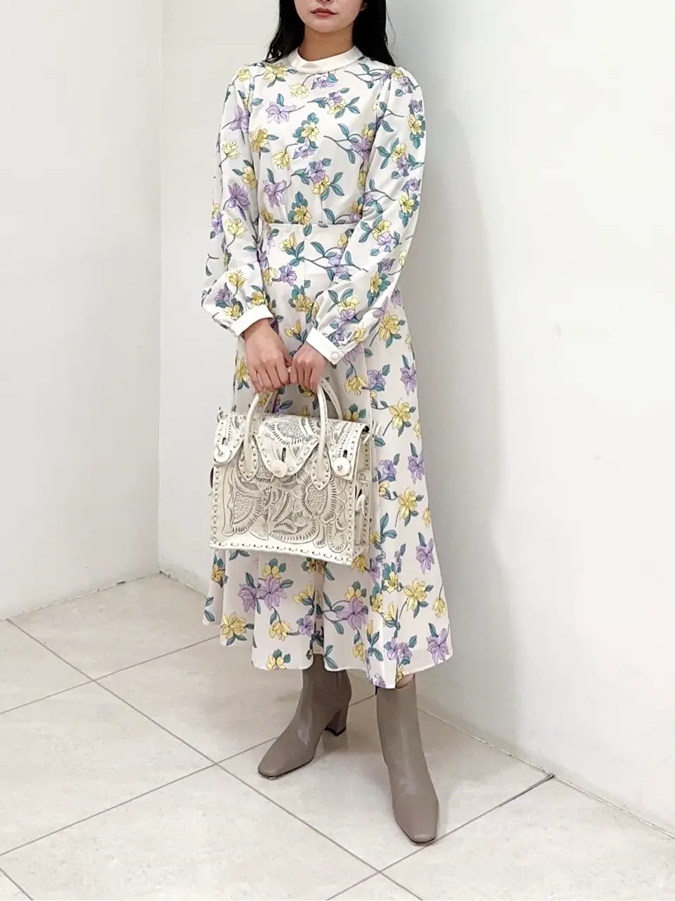 GRACE CONTINENTAL MORITA AI コーディネート画像