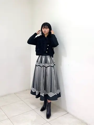 GRACE CONTINENTAL MORITA AI コーディネート画像