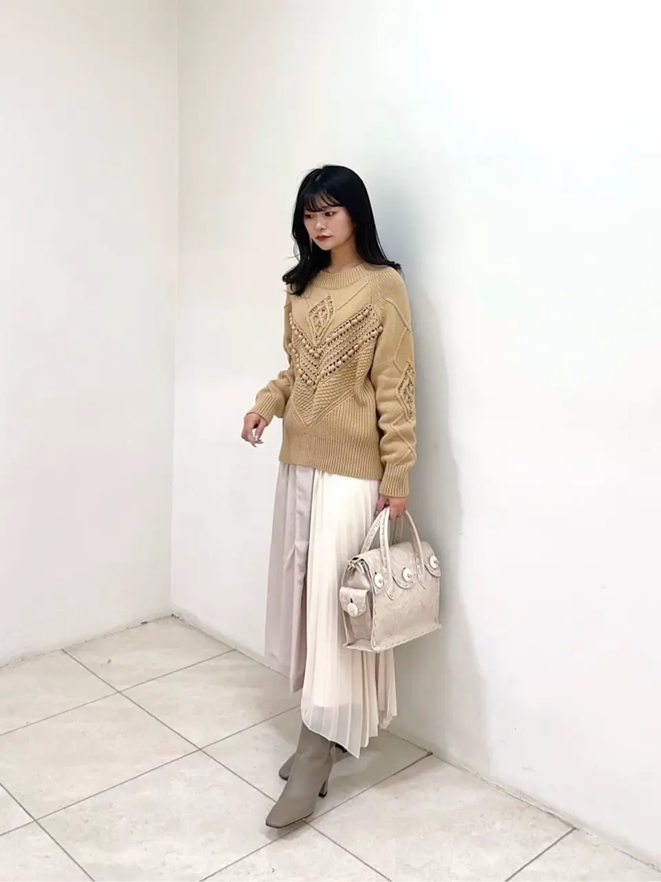 GRACE CONTINENTAL MORITA AI コーディネート画像