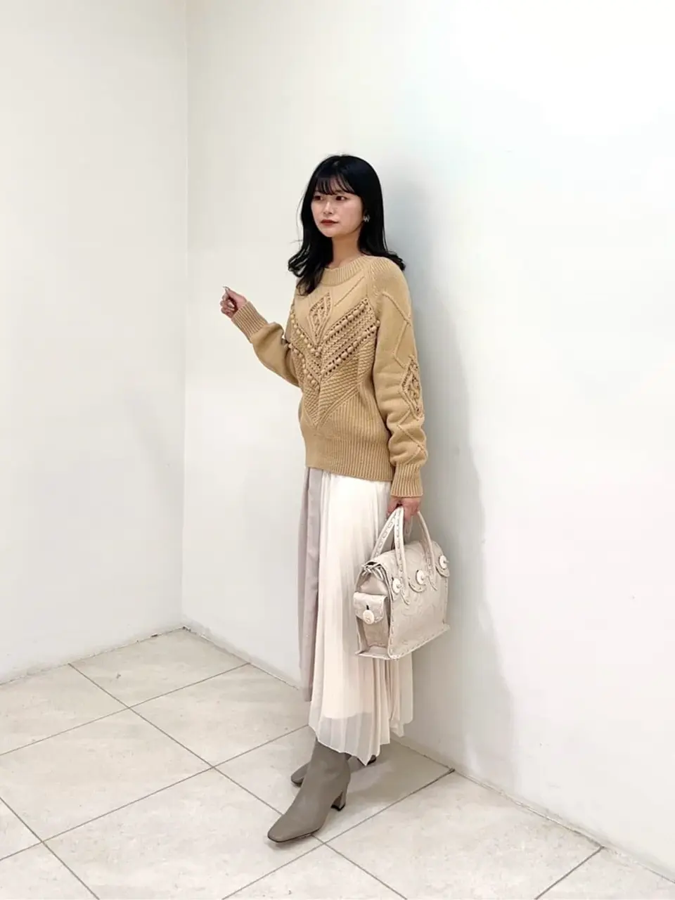 GRACE CONTINENTAL MORITA AI コーディネート画像