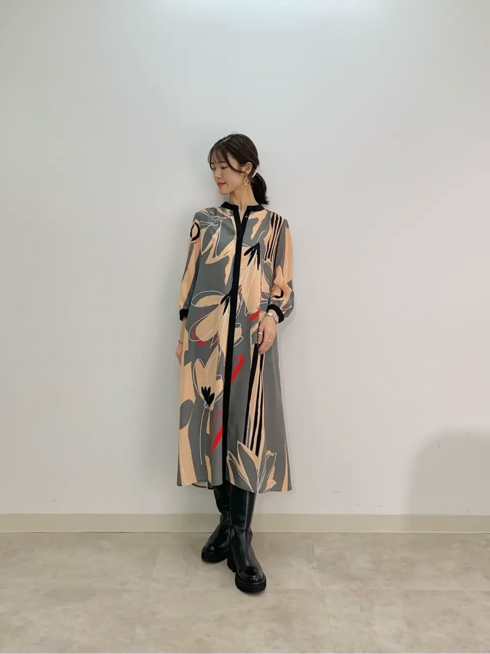 GRACE CONTINENTAL A.Kameyama コーディネート画像