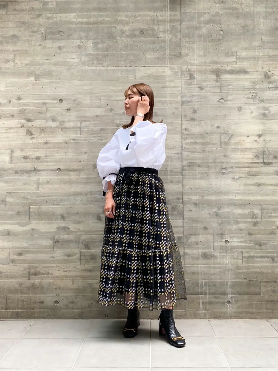 GRACE CONTINENTAL 古川温子 コーディネート画像