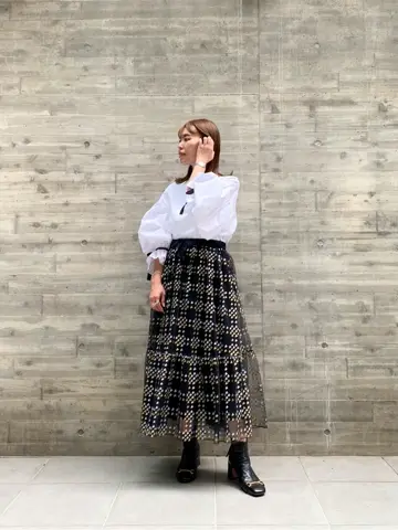 GRACE CONTINENTAL 古川温子 コーディネート画像