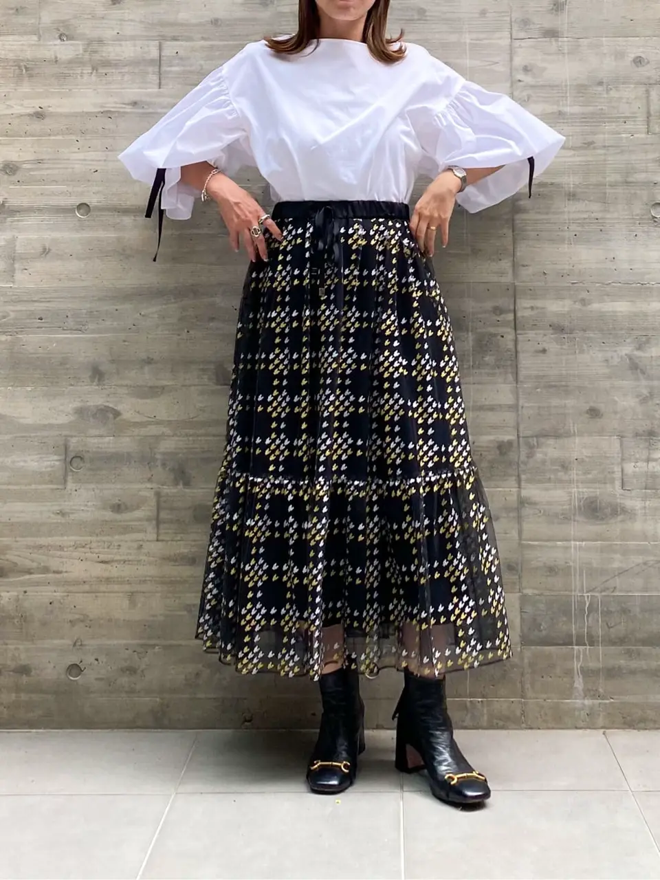 GRACE CONTINENTAL 古川温子 コーディネート画像