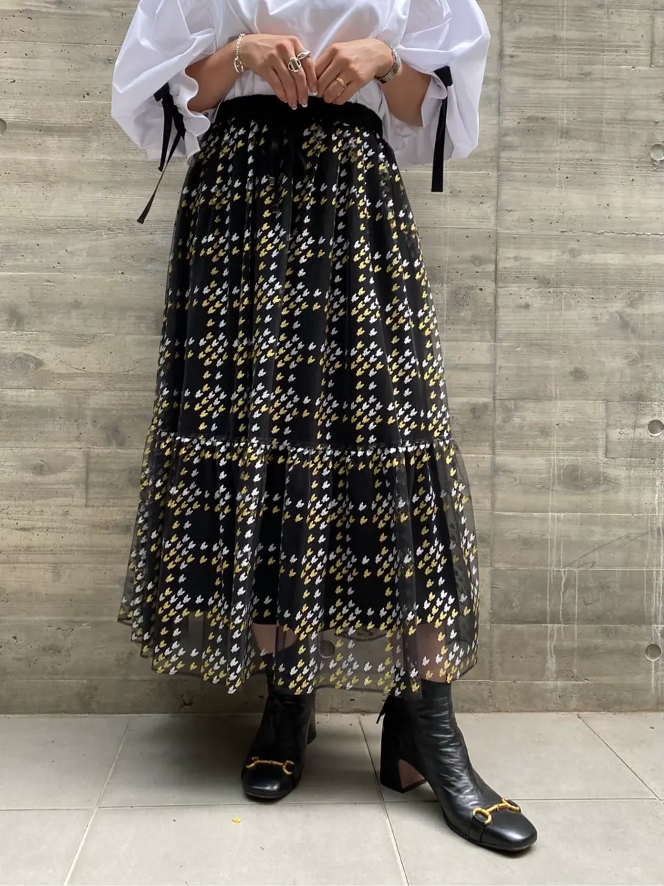 GRACE CONTINENTAL 古川温子 コーディネート画像