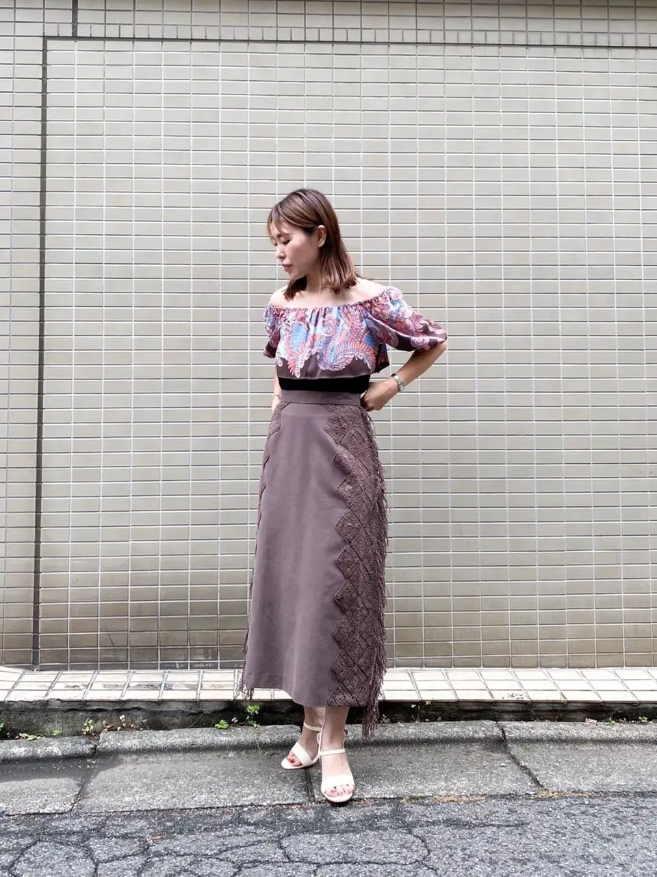 GRACE CONTINENTAL 古川温子 コーディネート画像