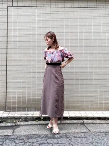 GRACE CONTINENTAL 古川温子 コーディネート画像