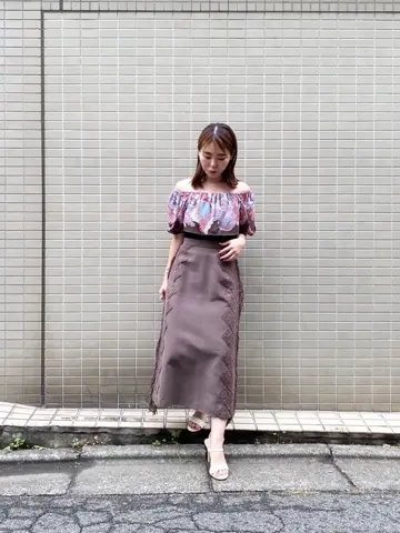 GRACE CONTINENTAL 古川温子 コーディネート画像