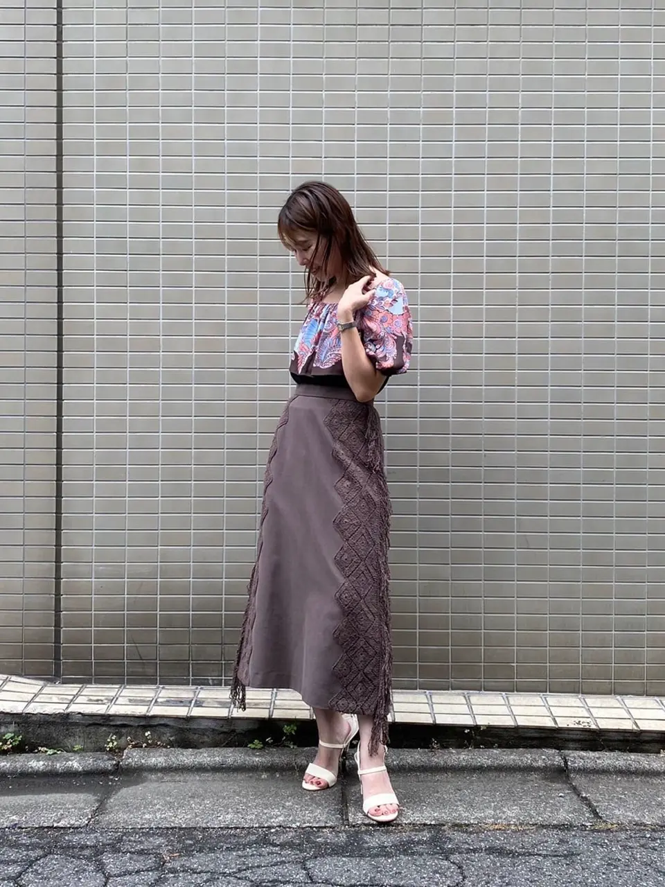 GRACE CONTINENTAL 古川温子 コーディネート画像