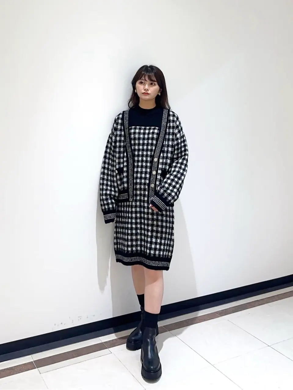 GRACE CONTINENTAL MORITA AI コーディネート画像