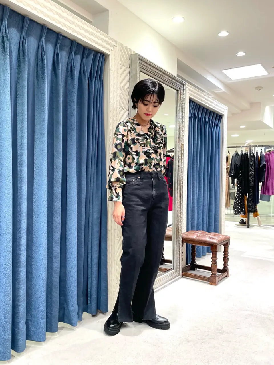 GRACE CONTINENTAL yoshi コーディネート画像