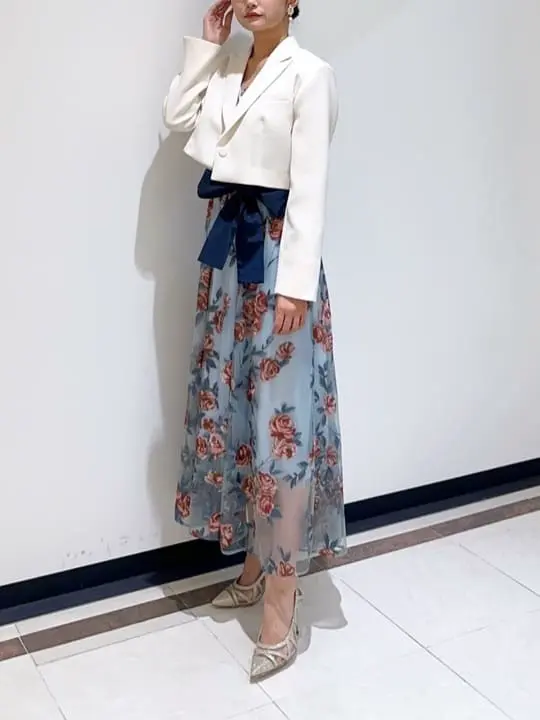 GRACE CONTINENTAL MORITA AI コーディネート画像