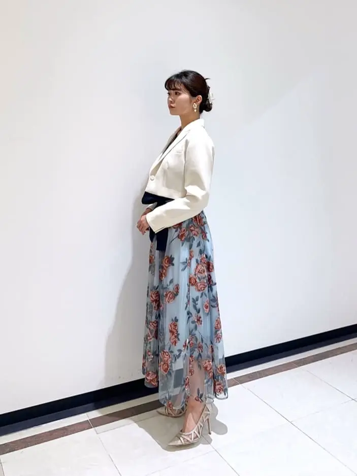 GRACE CONTINENTAL MORITA AI コーディネート画像