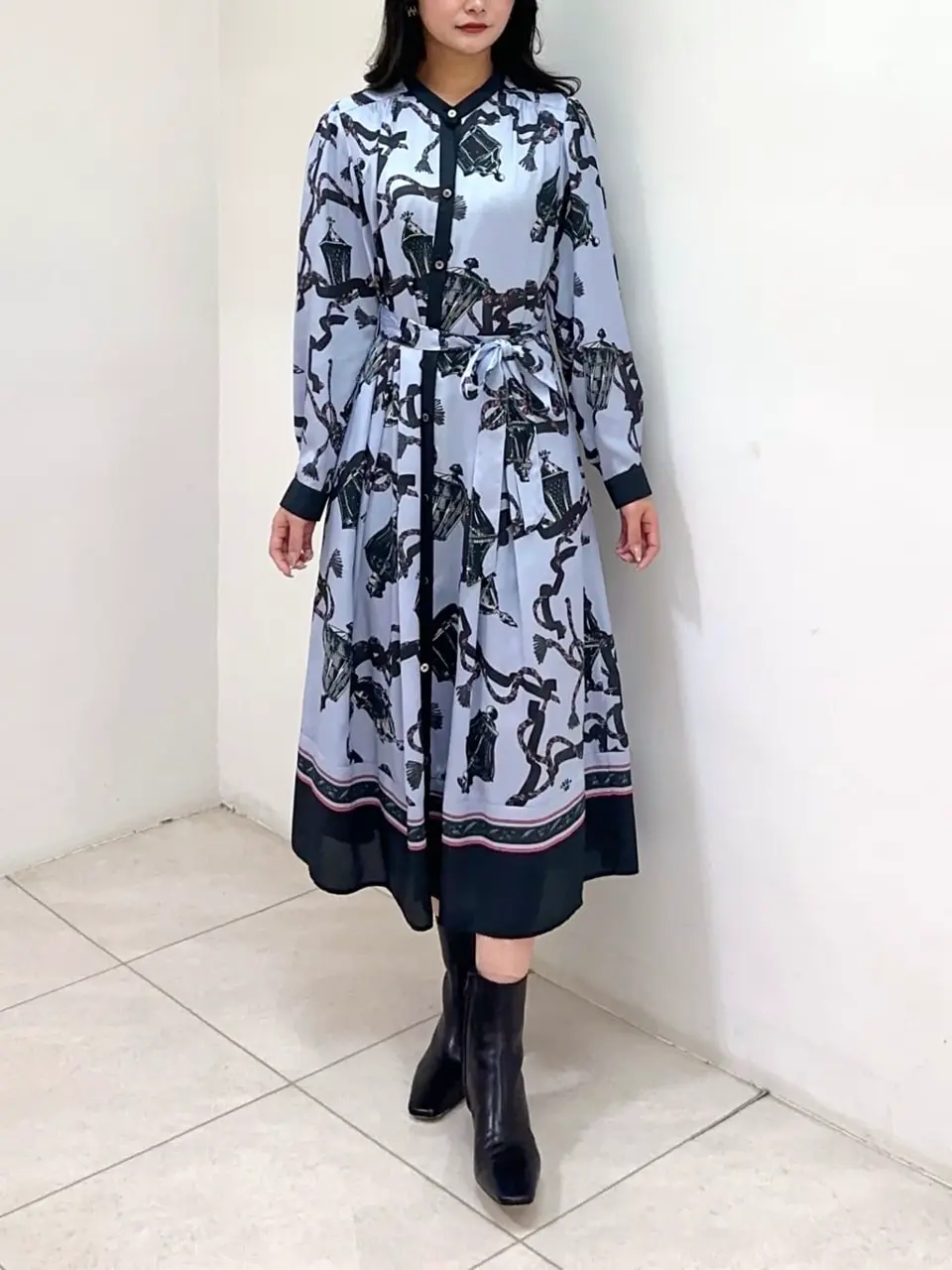 GRACE CONTINENTAL MORITA AI コーディネート画像