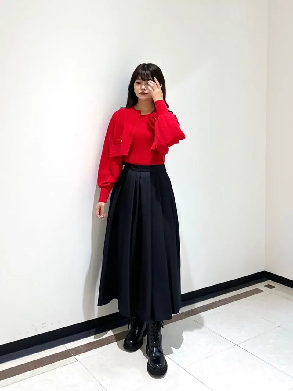 GRACE CONTINENTAL MORITA AI コーディネート画像