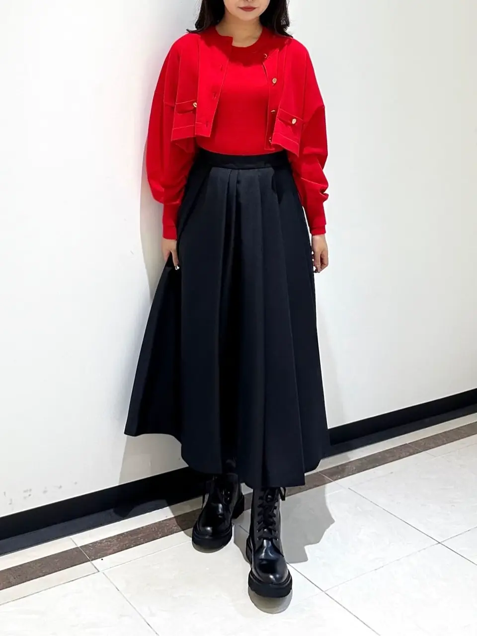 GRACE CONTINENTAL MORITA AI コーディネート画像