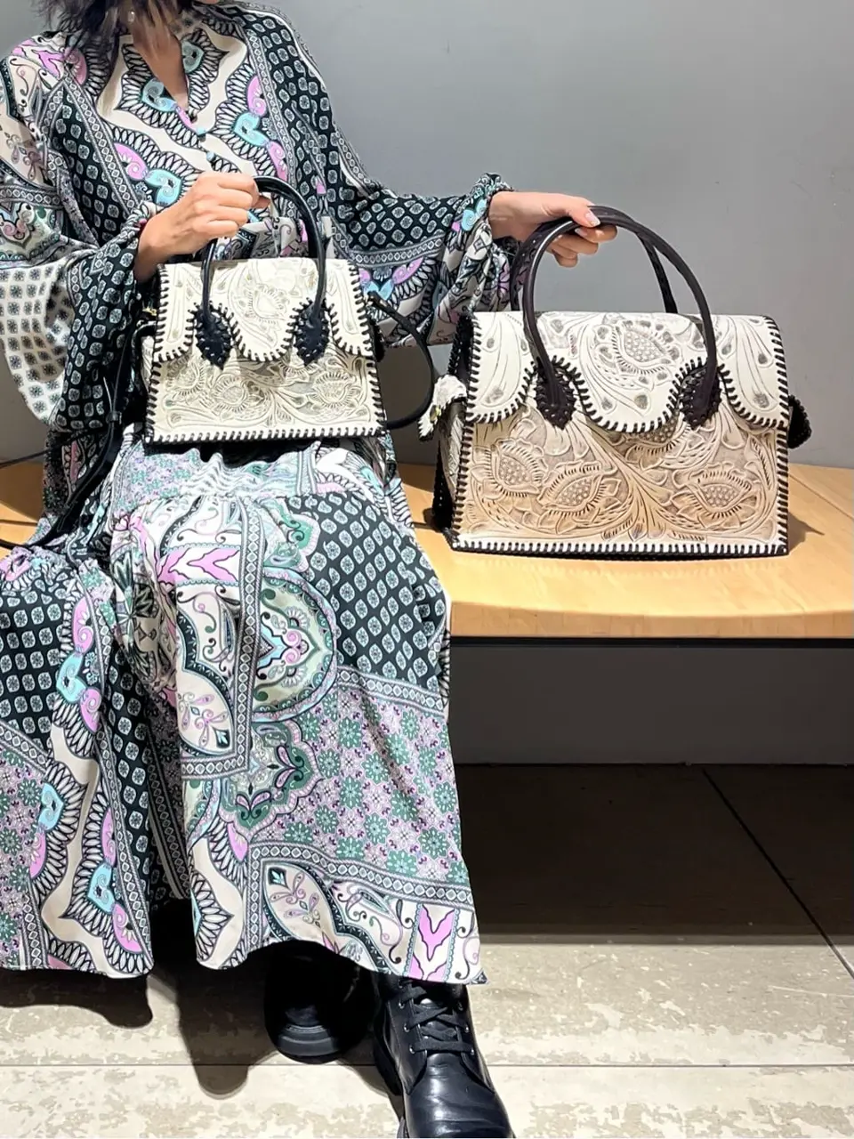 GRACE CONTINENTAL 穐山　香織 コーディネート画像