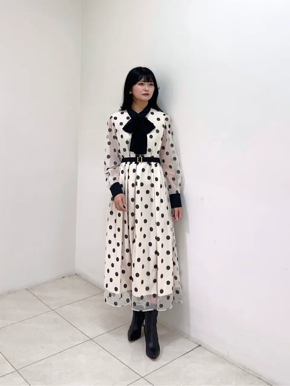 GRACE CONTINENTAL MORITA AI コーディネート画像