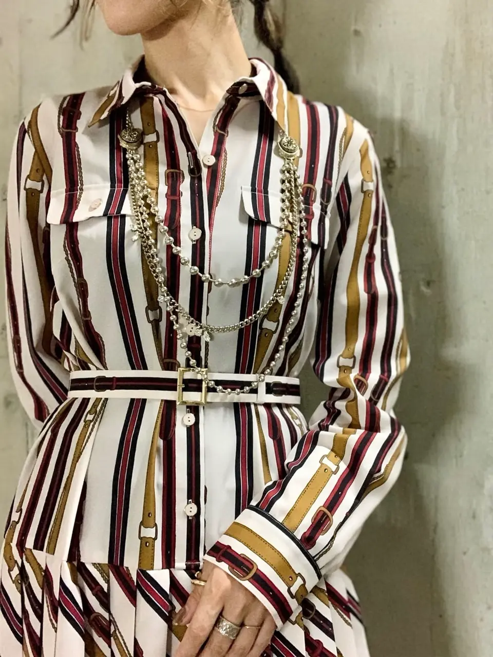 GRACE CONTINENTAL A.Kameyama コーディネート画像