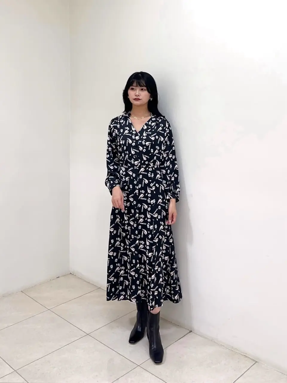 GRACE CONTINENTAL MORITA AI コーディネート画像