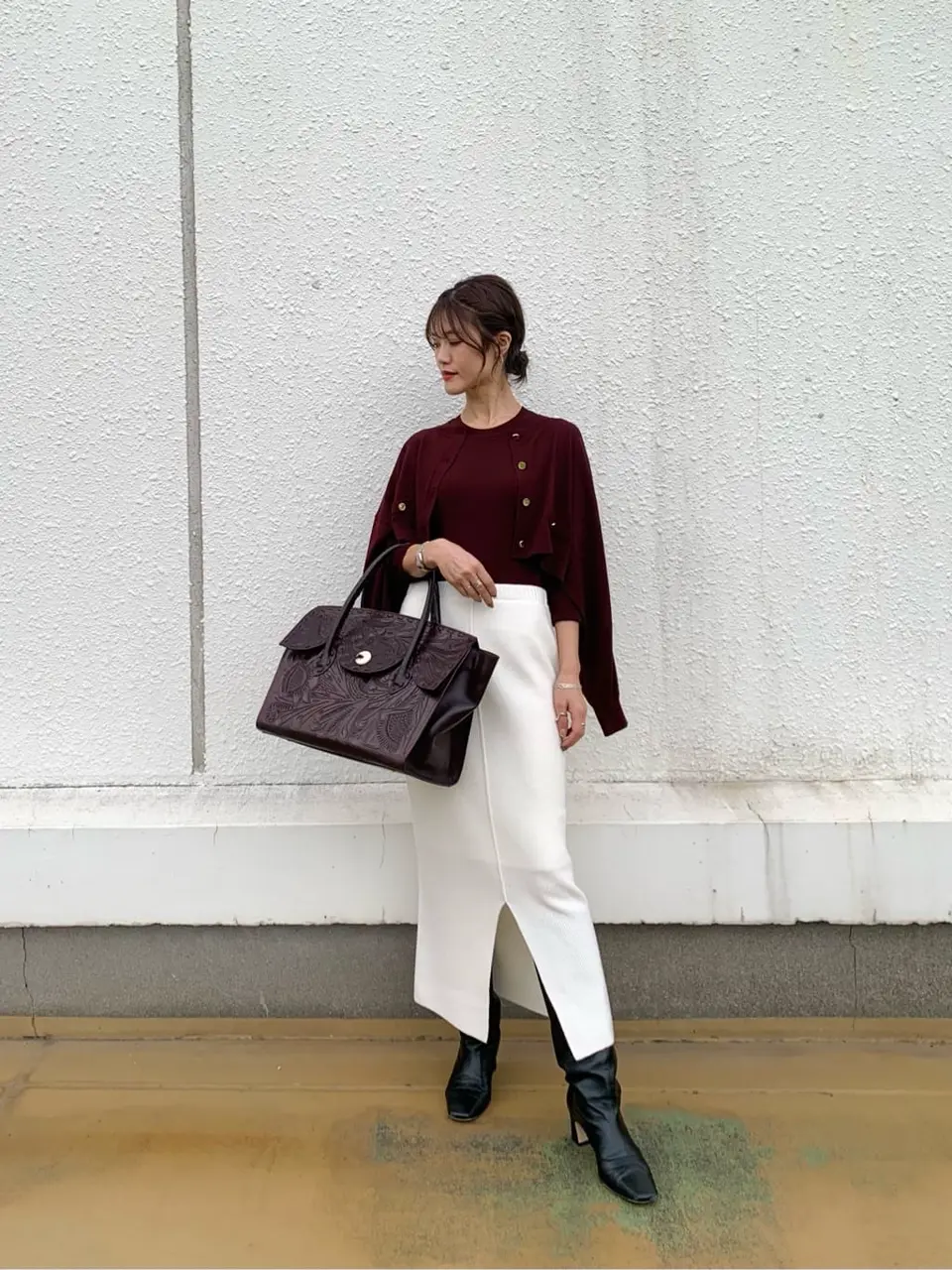 GRACE CONTINENTAL A.Kameyama コーディネート画像