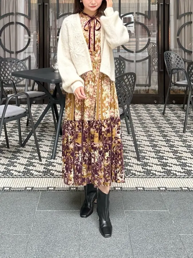 GRACE CONTINENTAL MORITA AI コーディネート画像