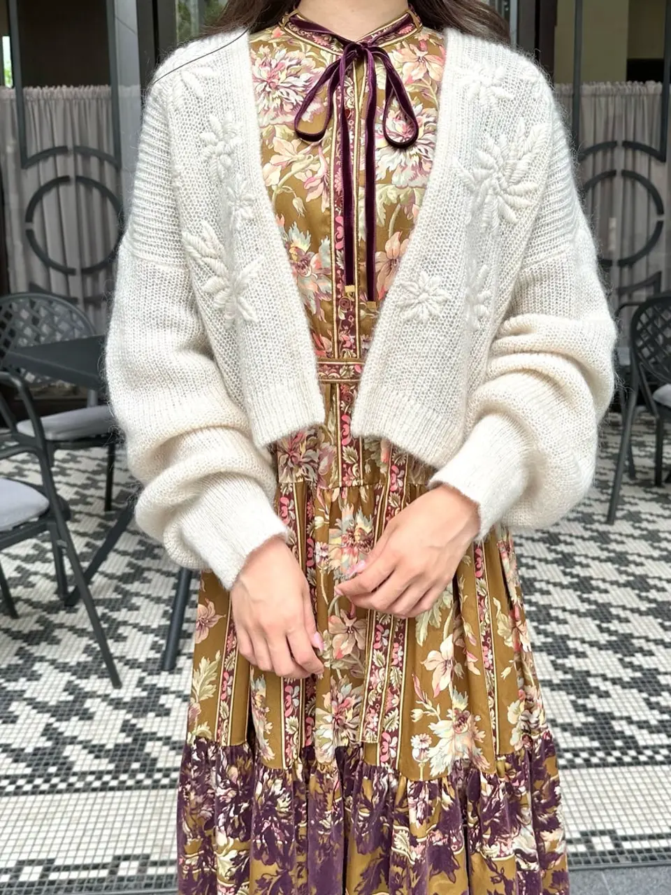 GRACE CONTINENTAL MORITA AI コーディネート画像