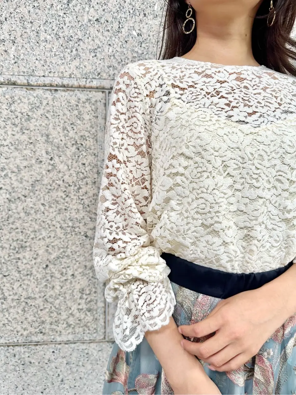 GRACE CONTINENTAL MORITA AI コーディネート画像