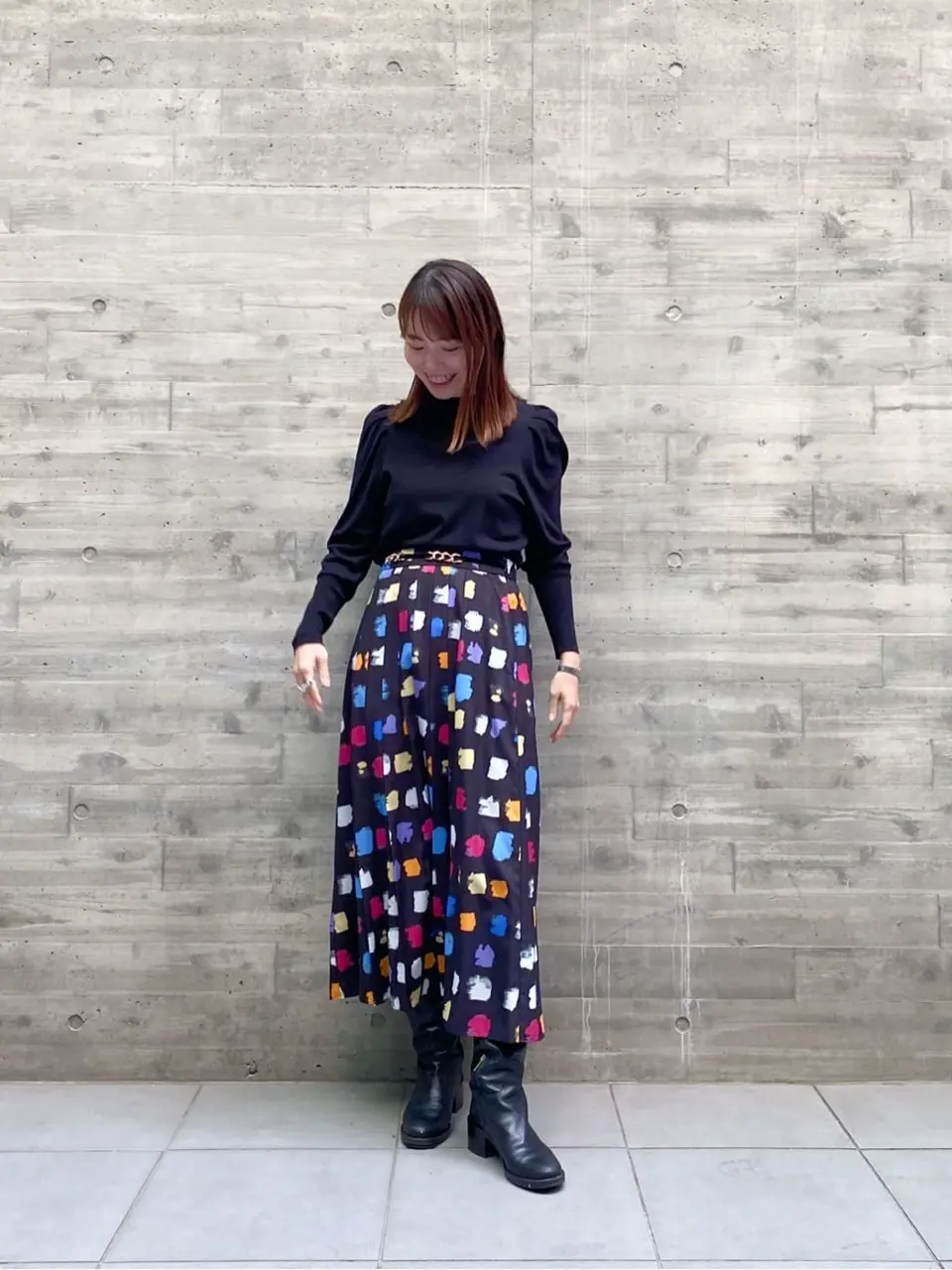 GRACE CONTINENTAL 古川温子 コーディネート画像