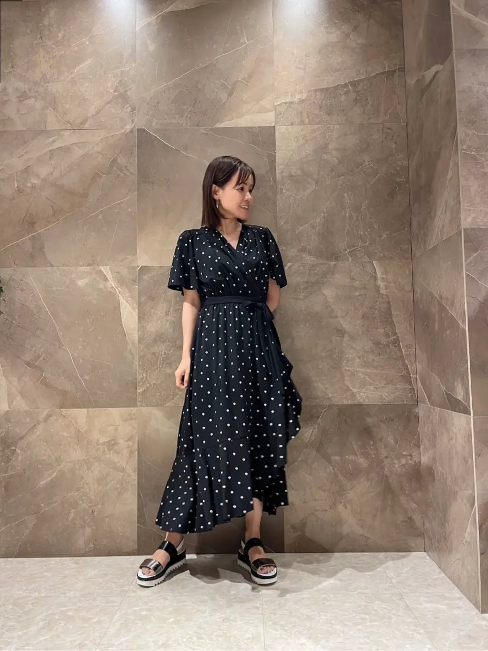 GRACE CONTINENTAL 穐山　香織 コーディネート画像