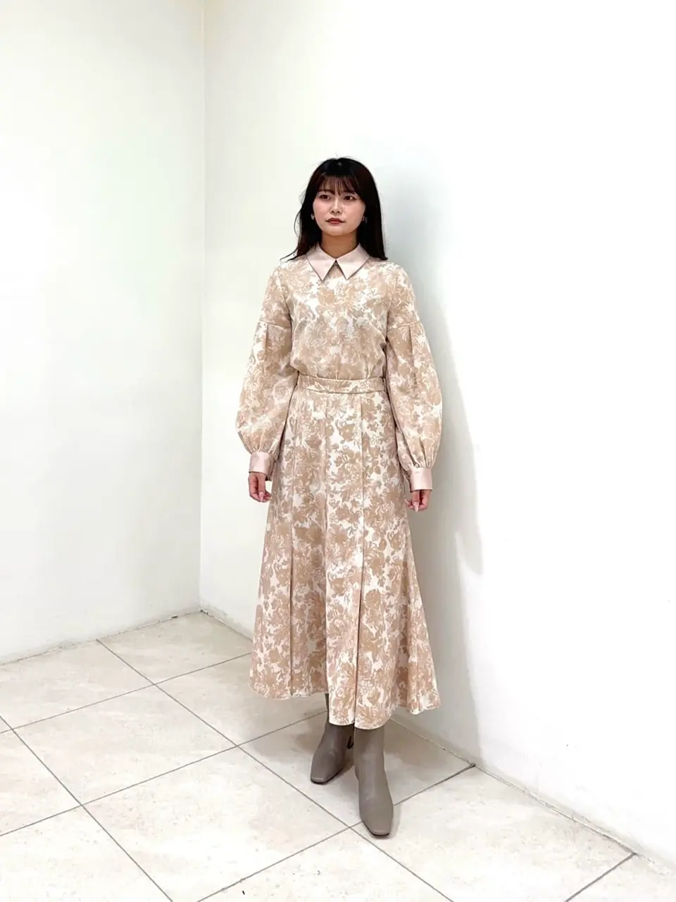 GRACE CONTINENTAL MORITA AI コーディネート画像