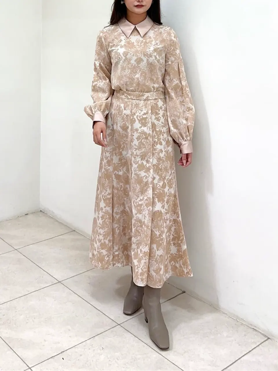 GRACE CONTINENTAL MORITA AI コーディネート画像