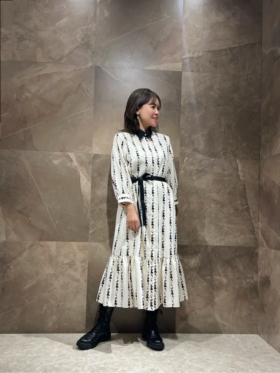 GRACE CONTINENTAL 穐山　香織 コーディネート画像