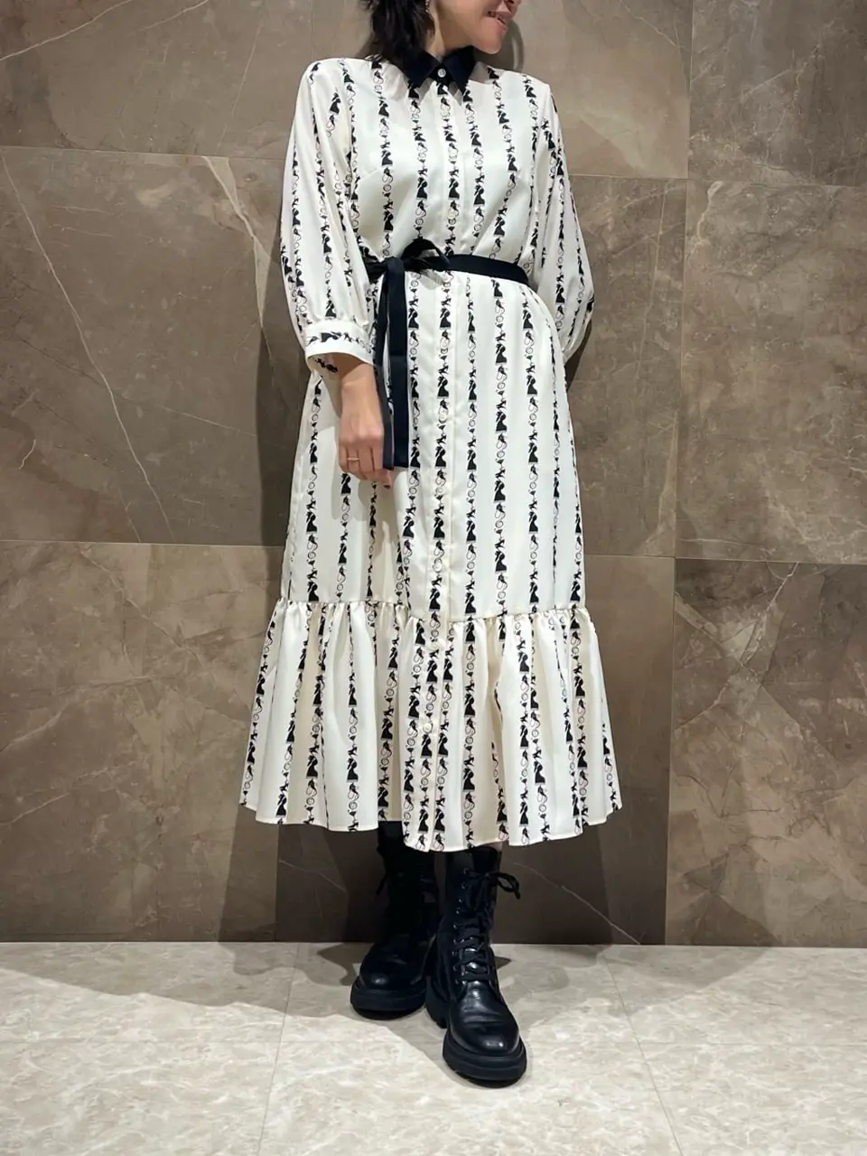 GRACE CONTINENTAL 穐山　香織 コーディネート画像