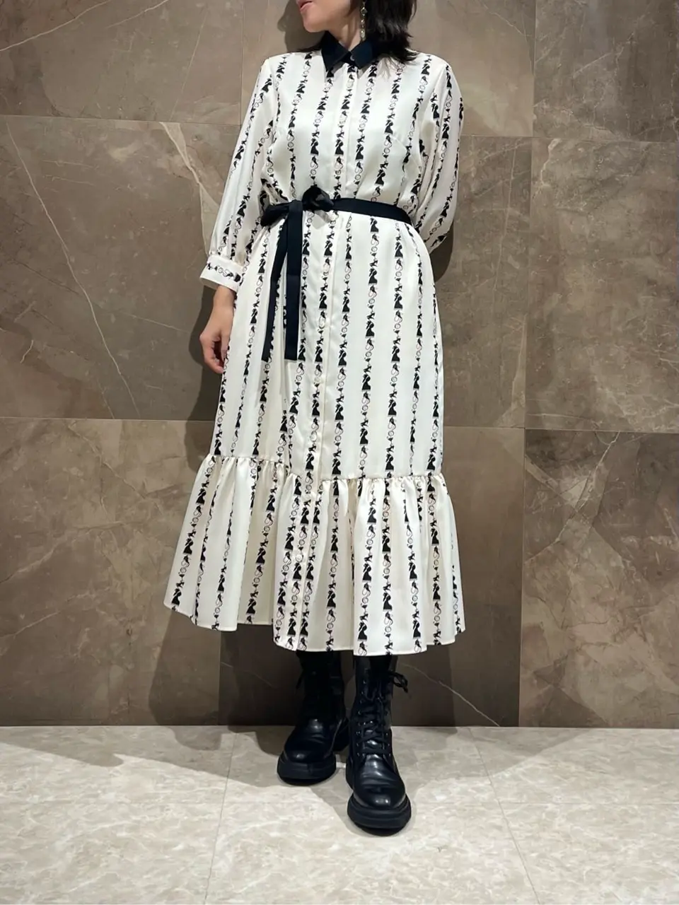 GRACE CONTINENTAL 穐山　香織 コーディネート画像