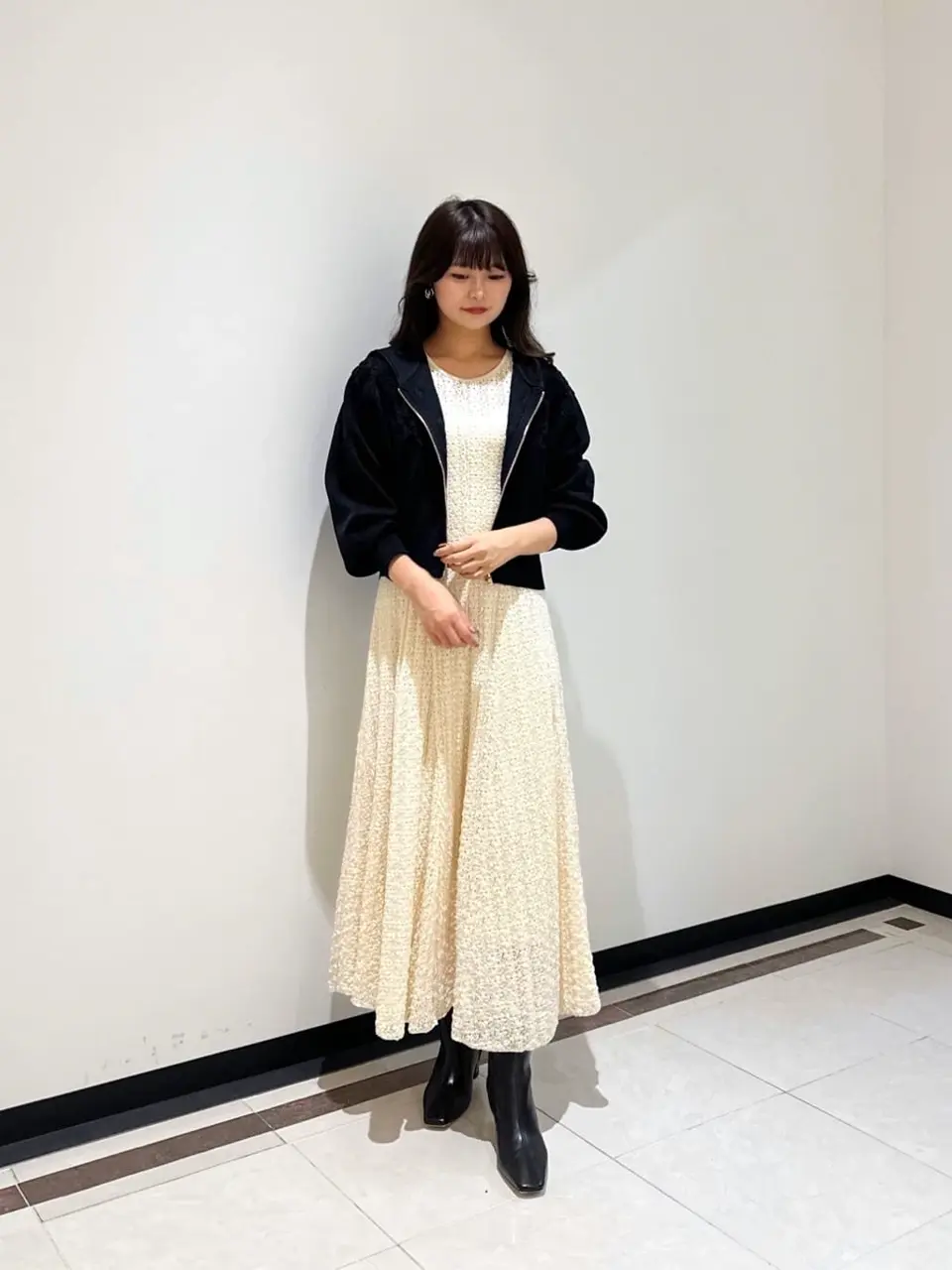 GRACE CONTINENTAL MORITA AI コーディネート画像