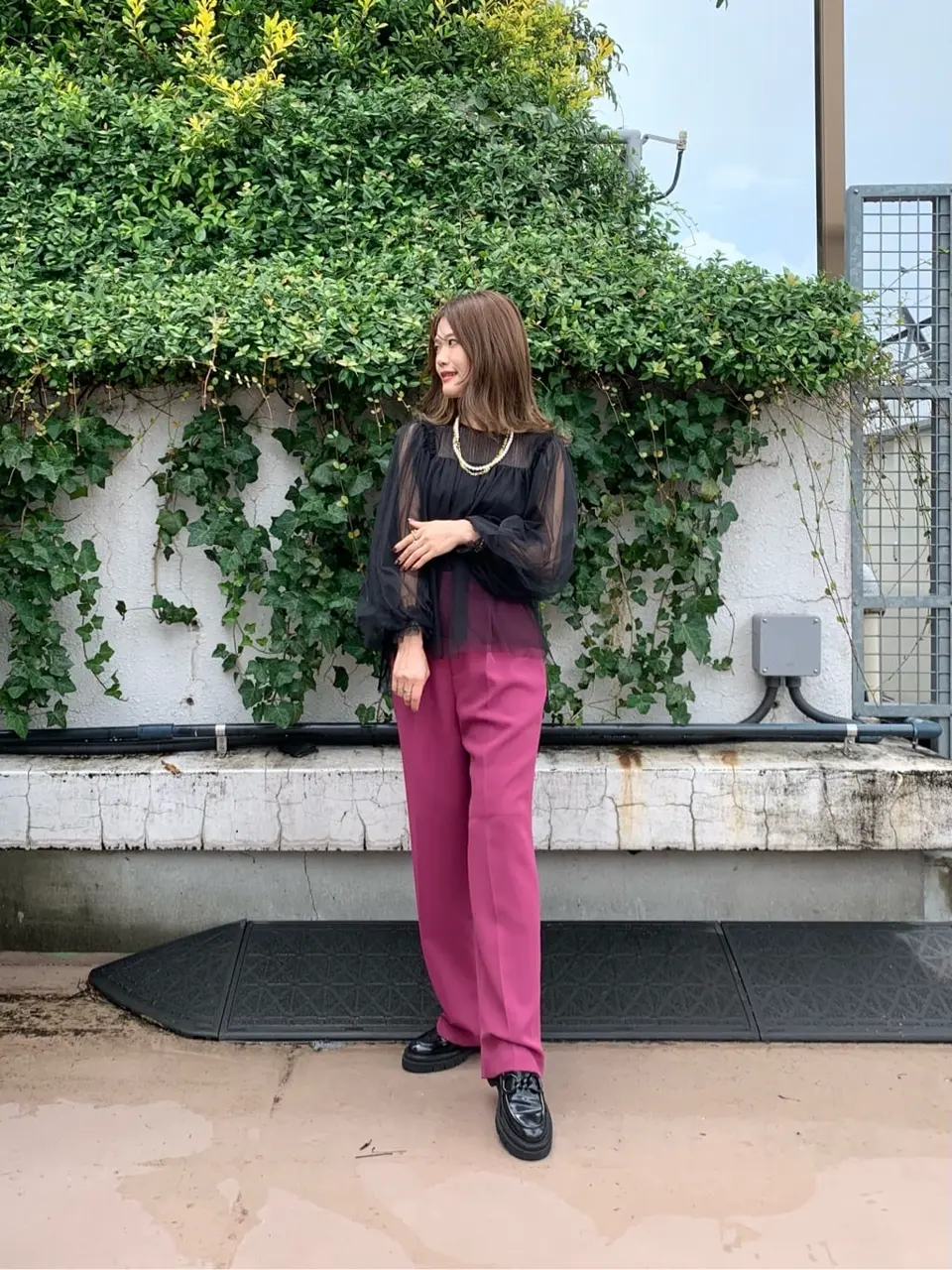 GRACE CONTINENTAL A.Kameyama コーディネート画像