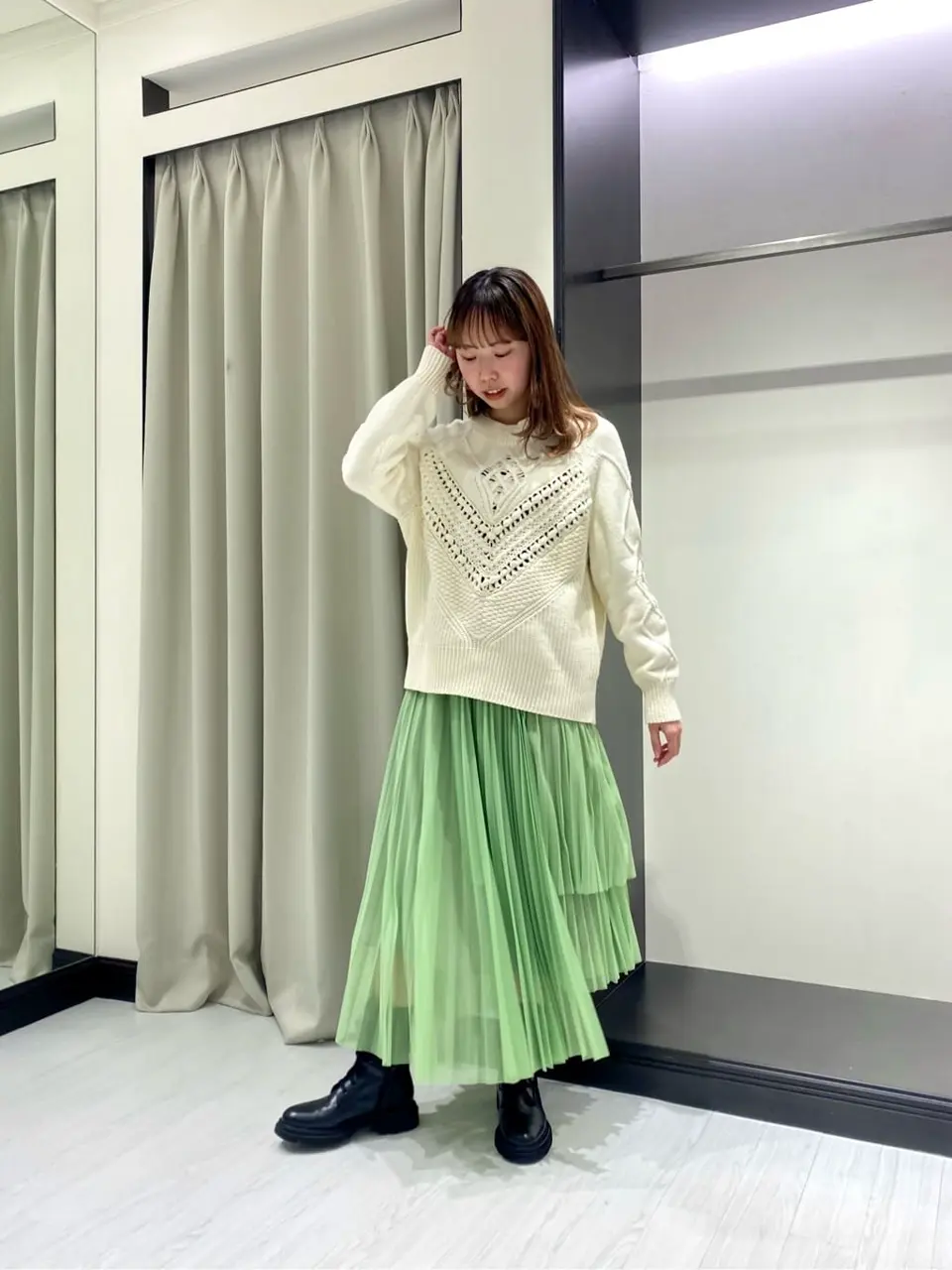 GRACE CONTINENTAL Abe コーディネート画像